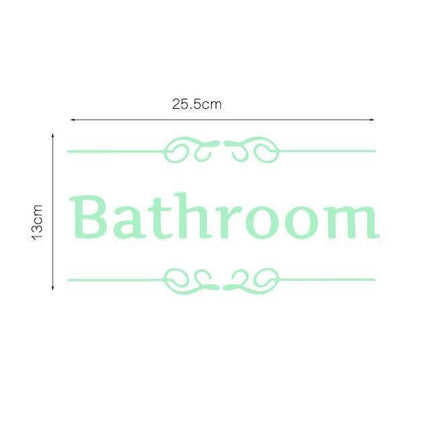 Luminous Toilet Wall Sticker