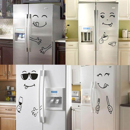 Smile Face Yummy Fridge Stickers