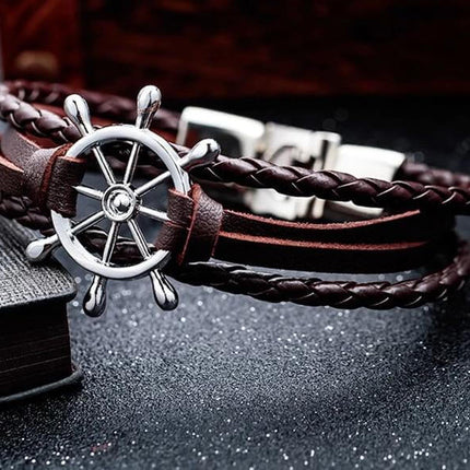 Captain Leather Bracelet