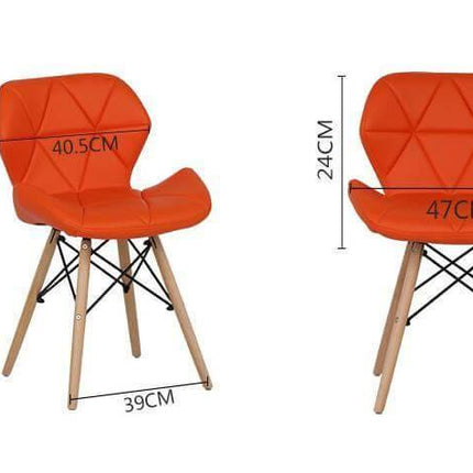 Modern Simple Colorful Home Chair
