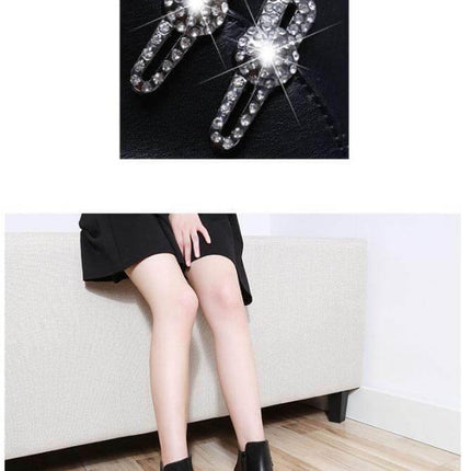 Stylish Fashion Pure High Heels Boots