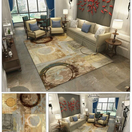 Creative Modern Pastoral Style Soft Carpet for Home