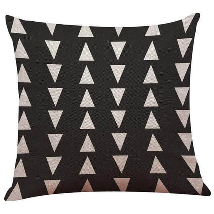 Geometrical Lovely Black and White Home Pillow Cases