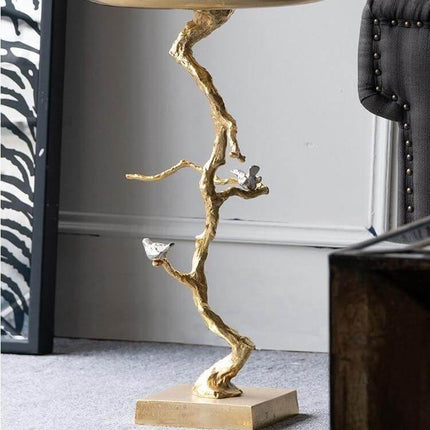 Aluminum Modern Tree Branches Coffee Side Table