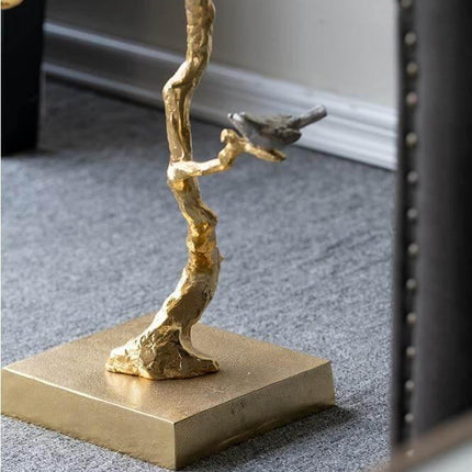 Aluminum Modern Tree Branches Coffee Side Table