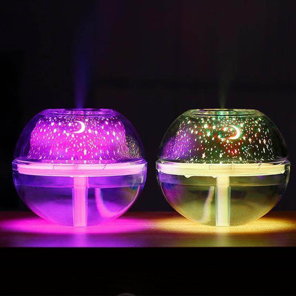 Ultrasonic Colorful Aromatherapy Air Humidifier Diffuser Sky Lamp