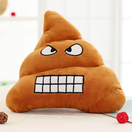 Poop Face Emoji Pillows
