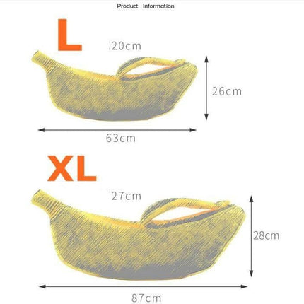 4 Colors Cute Banana Peel Cat House