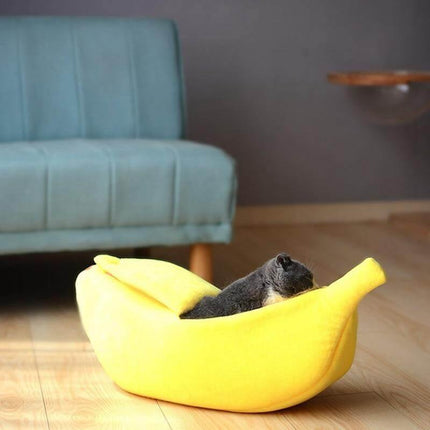 4 Colors Cute Banana Peel Cat House