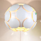 ceiling style / white 40cm / warm light bulbs