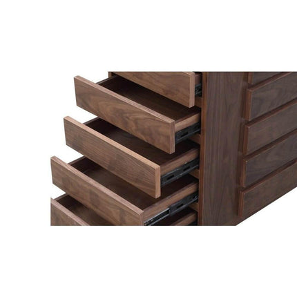 Futuristic Walnut Protractor Modern Desk