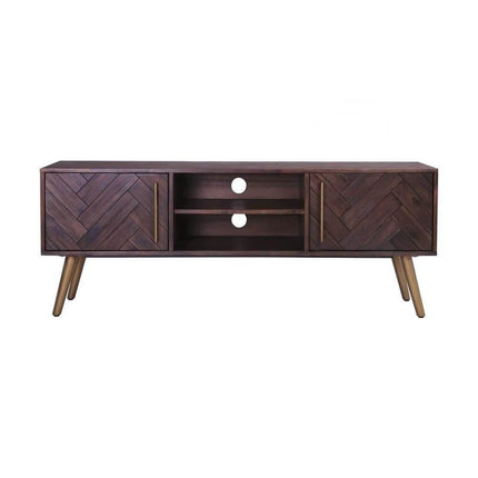 Dark Brown Sivan Media TV Table