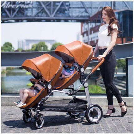 Lightweight Japanese Style Twin Baby Stroller