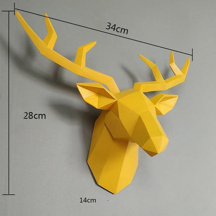 Deer Head Modern Home Decor