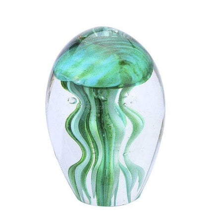 Jellyfish Hand Blown Glass Art Collectible