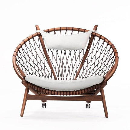 American walnut Circle Chair
