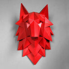 red statue / 35x24x20cm
