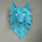 blue statue / 35x24x20cm