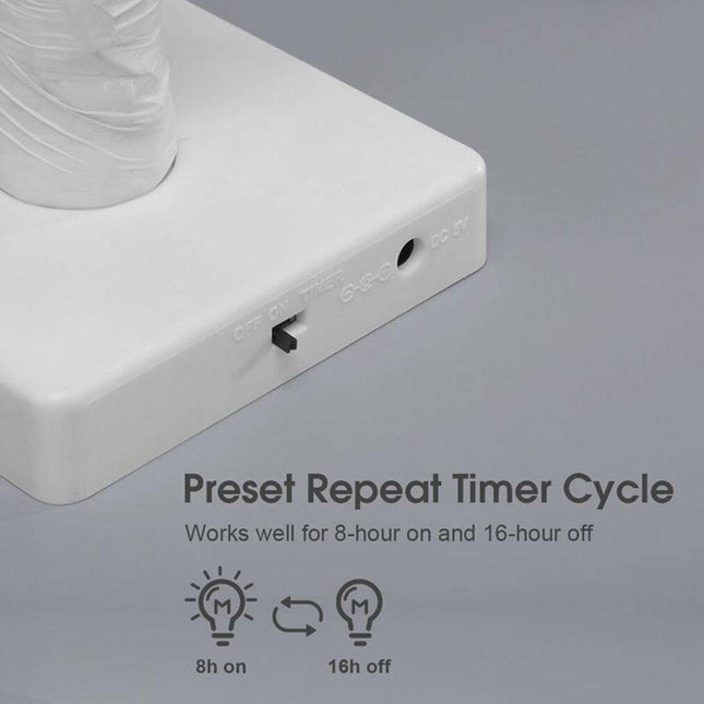 LED Romantic Warm Rose Flower Tree Night Light Lamp with Clock