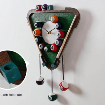 Modern Pool Wall Clock