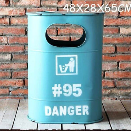 Retro Fire Hydrant Trash Can