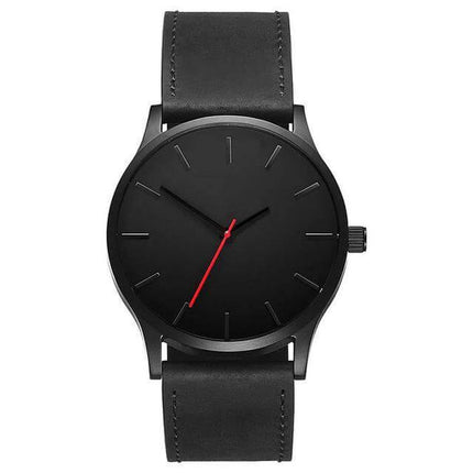 Military Leather Business Style Watch for Men