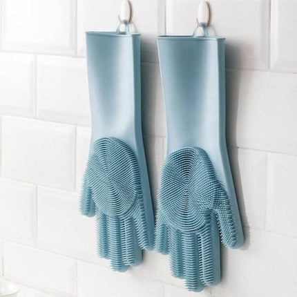 Non-Slip Magic Silicone Cleaning Gloves