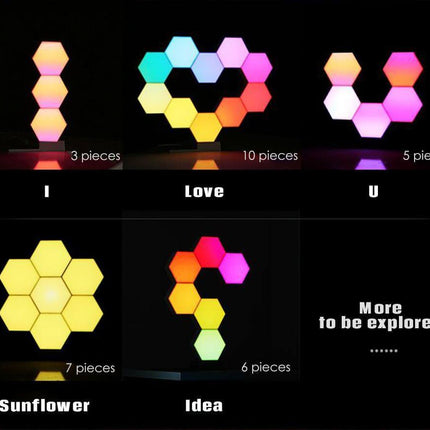 Creative Geometry Smart LED Night Light