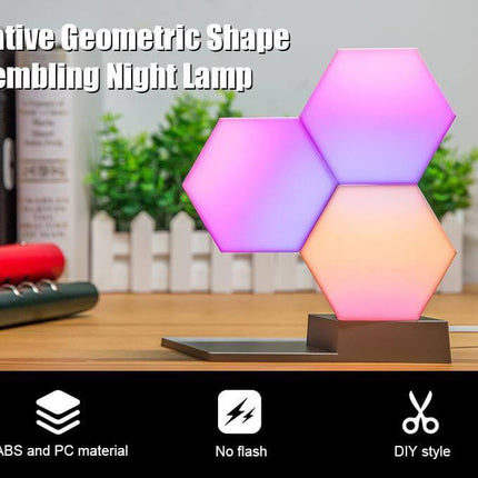 Creative Geometry Smart LED Night Light