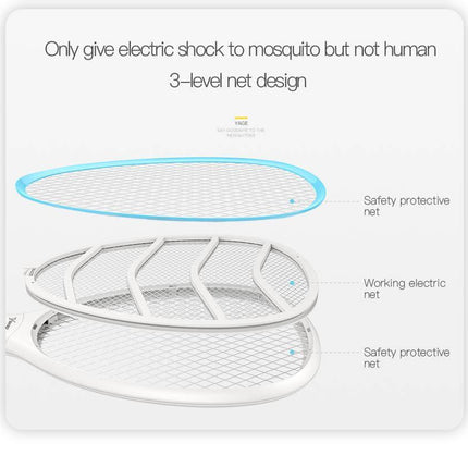 Electric Mosquito Bug Zapper Racket