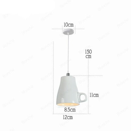 Nordic Ceramic Tea Cup Light