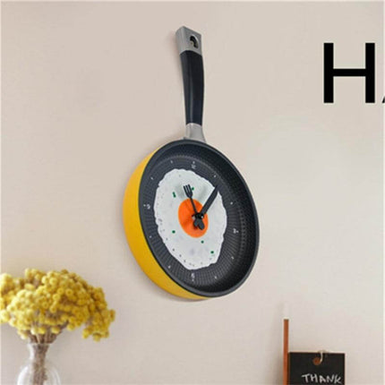 Omelette Pot Wall Clock