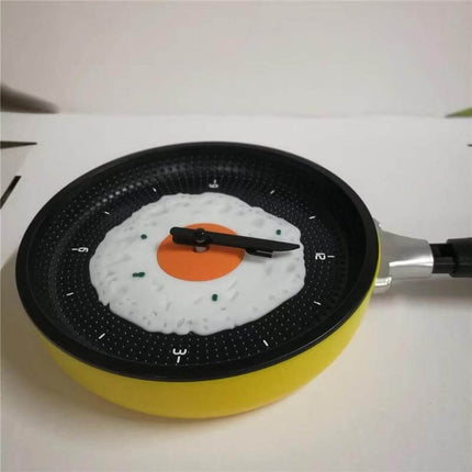Omelette Pot Wall Clock