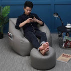 lightgreychair w ottoma
