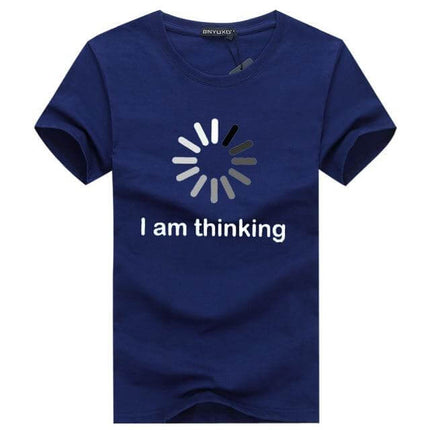 I am thinking Funny Tshirt