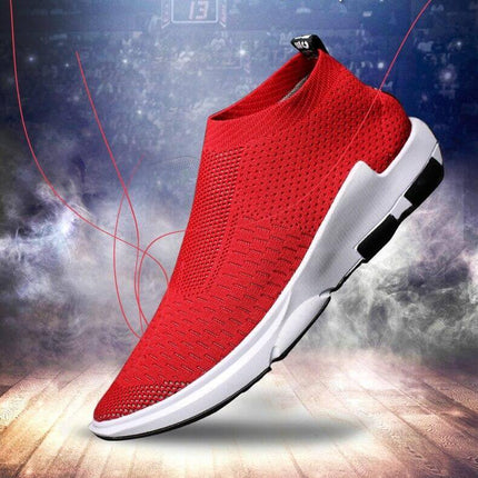 Breathable Wear-Resisting Knitted Men Shoes