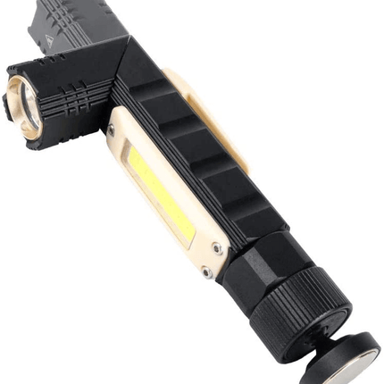 Rechargeable Magnetic Adjustable Camping Flashlight