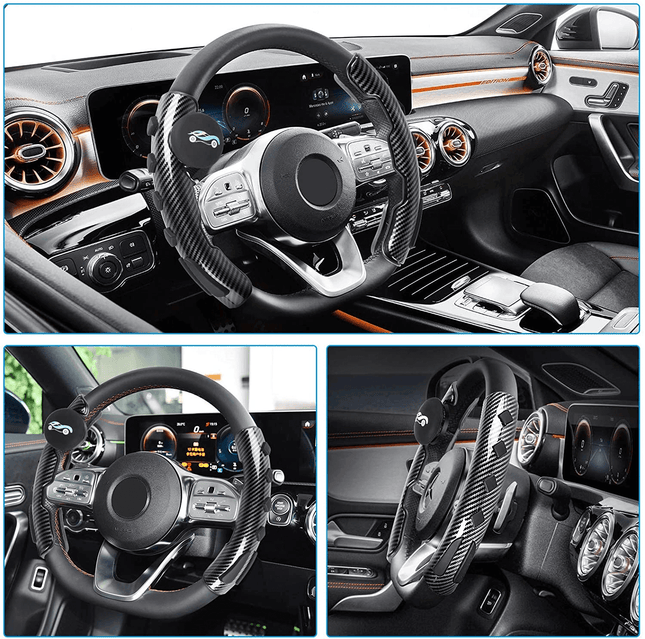 Universal Anti-Slip Car Steering Wheel Booster Cover