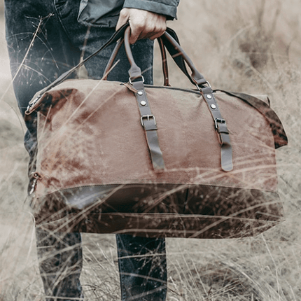 Premium Vintage Canvas Sport Bag