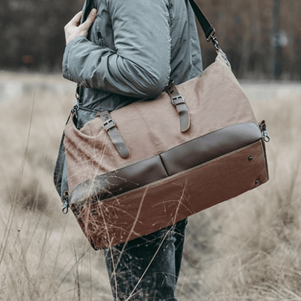Premium Vintage Canvas Sport Bag