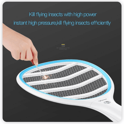 Electric Mosquito Bug Zapper Racket