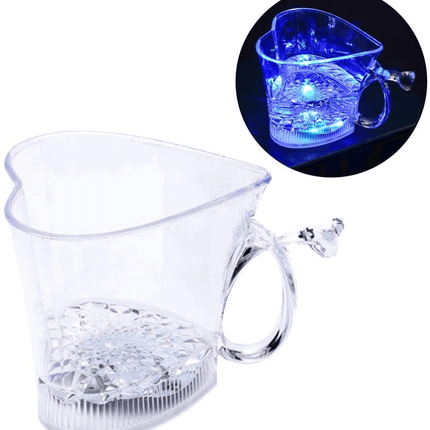 Heart Shaped Glowing Party Cup