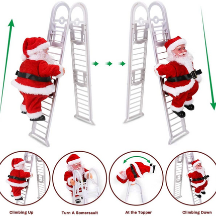 Electric Christmas Santa Claus Decor Toys
