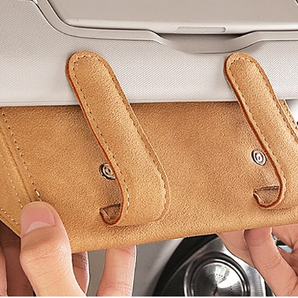 Universal Car Visor Magnetic Sunglasses Holder