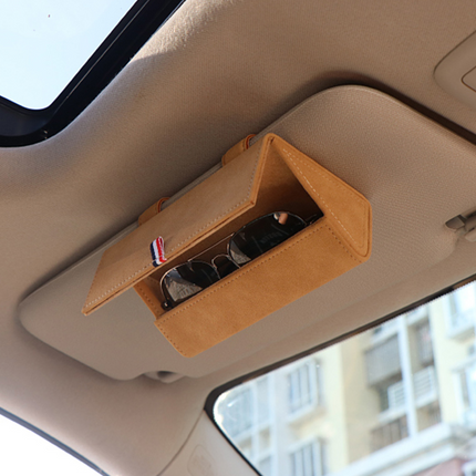 Universal Car Visor Magnetic Sunglasses Holder