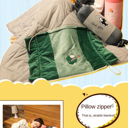 Mini Cozy Pillow Blanket