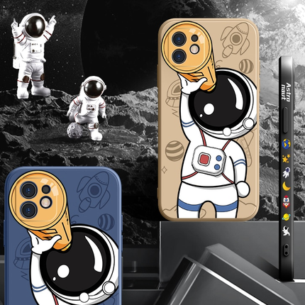Astronaut Telescope Creative iPhone Case