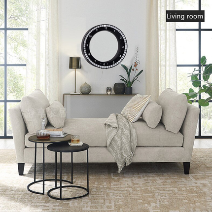 Modern Digital Photoreceptive LED Wall Clock