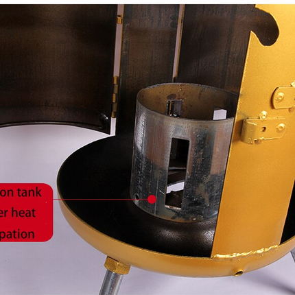 Portable Smokeless All-in-One Camping Grill