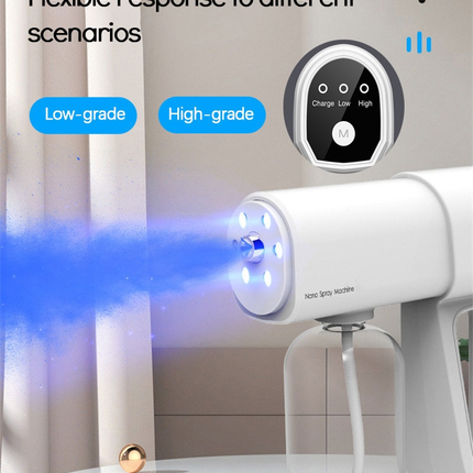 Wireless Blue Light Nano Disinfection Sprayer